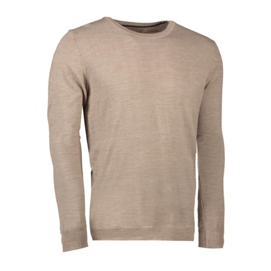 Пуловер чоловічий Seven Seas пісочний меланж - S650159S