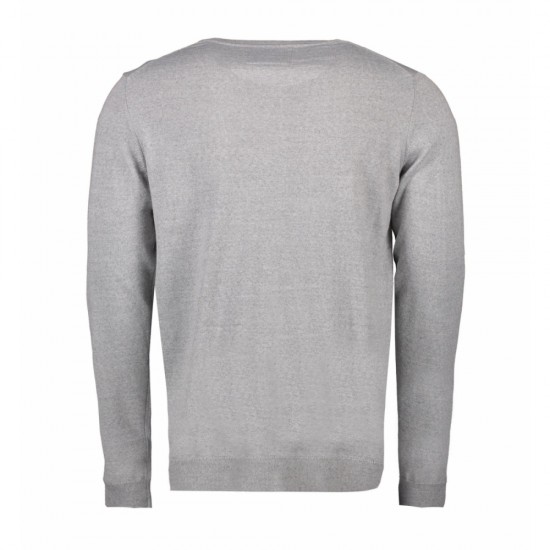 Пуловер чоловічий Seven Seas світло-сірий меланж - S650201XXL