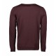 Пуловер чоловічий Seven Seas бордовий меланж - S650362M