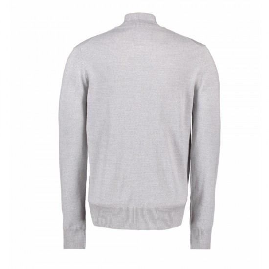 Світшот на блискавці чоловічий Seven Seas світло-сірий меланж - S6602013XL