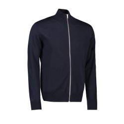 Світшот на блискавці чоловічий Seven Seas темно-синій - S6607903XL