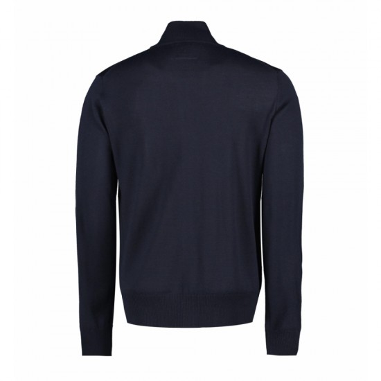 Світшот на блискавці чоловічий Seven Seas темно-синій - S660790XXL