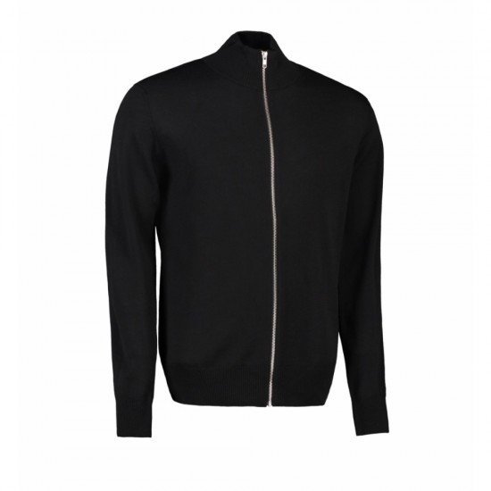 Світшот на блискавці чоловічий Seven Seas чорний - S660900XXL