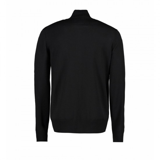 Світшот на блискавці чоловічий Seven Seas чорний - S660900XXL