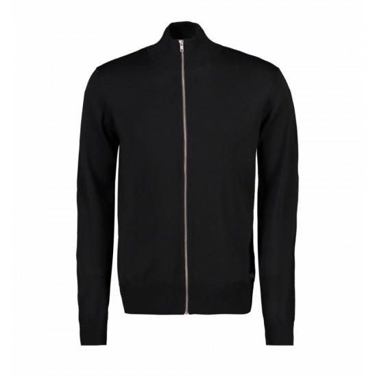 Світшот на блискавці чоловічий Seven Seas чорний - S660900XXL