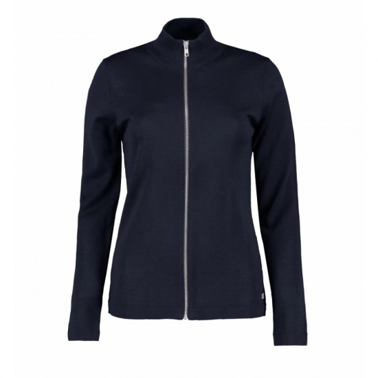 Світшот на блискавці жіночий Seven Seas темно-синій - S661790XL