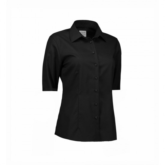 Сорочка жіноча Seven Seas Fine Twill Modern fit чорний - S7219004XL