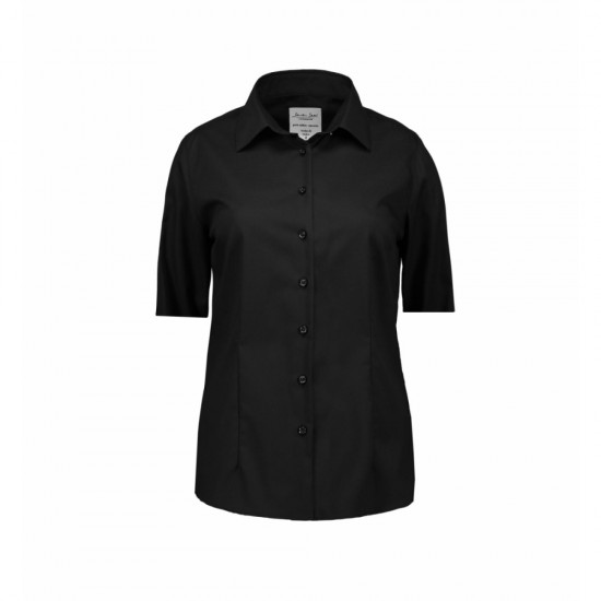 Сорочка жіноча Seven Seas Fine Twill Modern fit чорний - S721900M