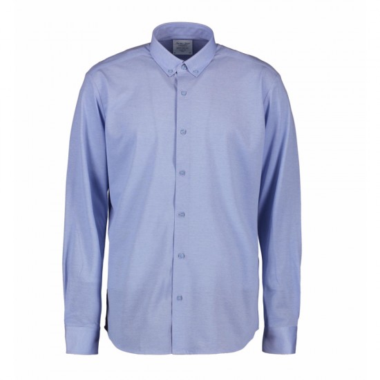 Сорочка чоловіча Seven Seas The Jersey Modern fit світло-синій - S847003XL