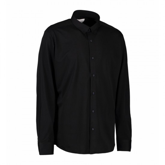 Сорочка чоловіча Seven Seas The Jersey Modern fit чорний - S84900M