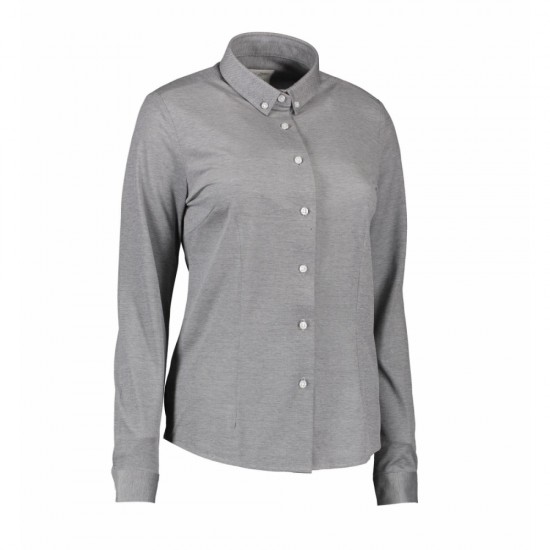 Сорочка жіноча Seven Seas The Jersey Modern fit сірий - S85260M