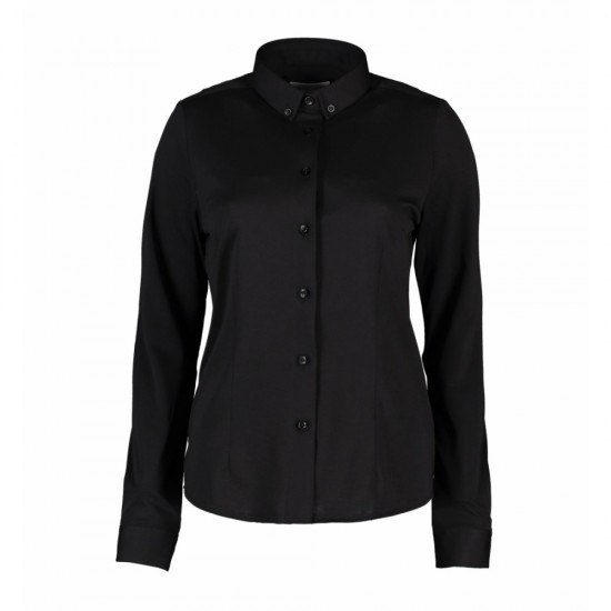 Сорочка жіноча Seven Seas The Jersey Modern fit чорний - S85900M