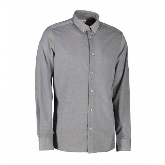 Сорочка чоловіча Seven Seas The Jersey Slim fit сірий - S86260L