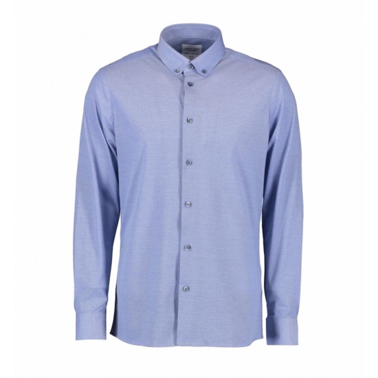 Сорочка чоловіча Seven Seas The Jersey Slim fit світло-синій - S86700M