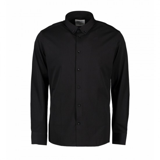 Сорочка чоловіча Seven Seas The Jersey Slim fit чорний - S86900XL