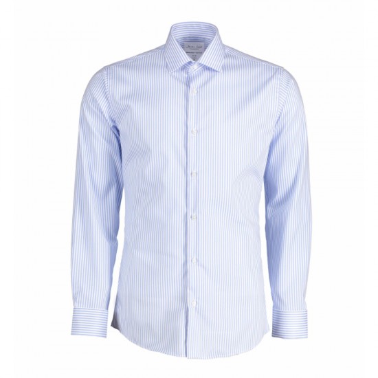 Сорочка чоловіча Seven Seas Kadet Slim fit світло-синій - S90700XXL