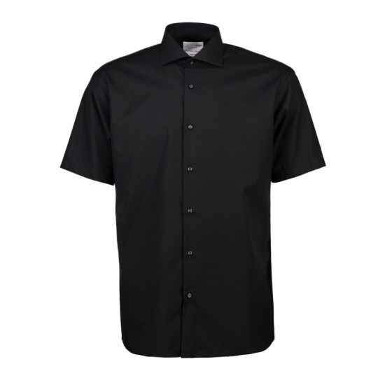 Сорочка чоловіча Seven Seas Fine Twill Modern Fit чорний - SS254900XL