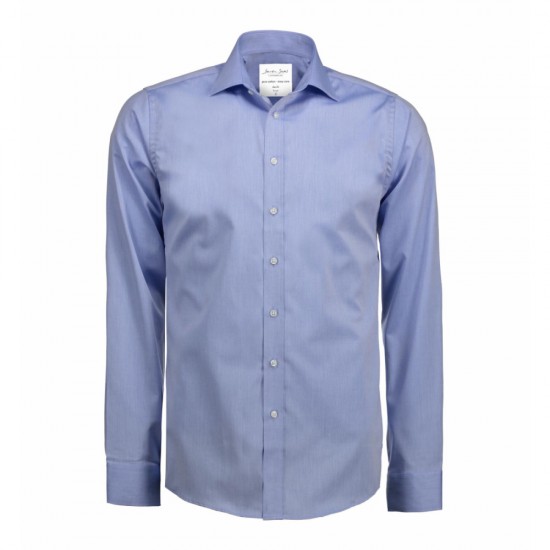 Сорочка чоловіча Seven Seas Fine Twill Slim Fit світло-синій - SS30700XXL