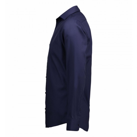 Сорочка чоловіча Seven Seas Fine Twill Slim Fit темно-синій - SS30790L