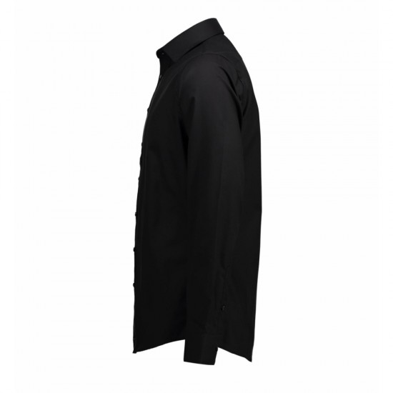 Сорочка чоловіча Seven Seas Fine Twill Slim Fit чорний - SS30900M