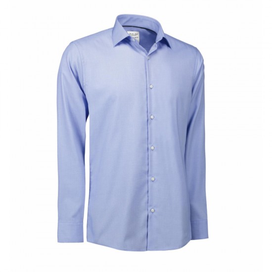 Сорочка чоловіча Seven Seas Dobby Slim Fit світло-синій - SS311700XXL