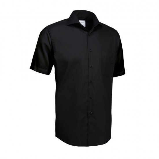 Сорочка чоловіча Seven Seas Poplin Modern Fit чорний - SS4109004XL