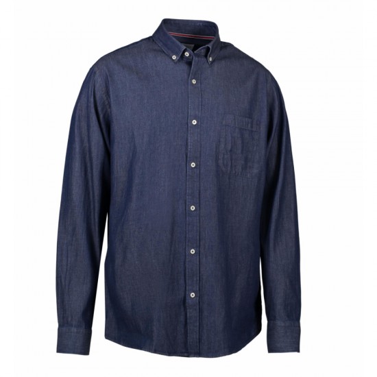 Сорочка чоловіча Seven Seas Denim Modern Fit індиго - SS500780M Сорочка чоловіча Seven Seas Denim Modern Fit індиго - SS500780M