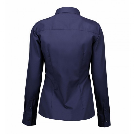 Сорочка жіноча Seven Seas Fine Twill Modern fit темно-синій - SS720790L