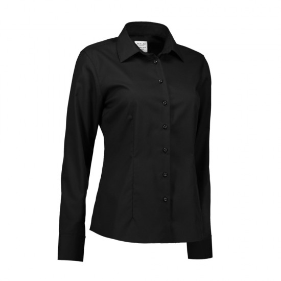 Сорочка жіноча Seven Seas Fine Twill Modern fit чорний - SS720900L