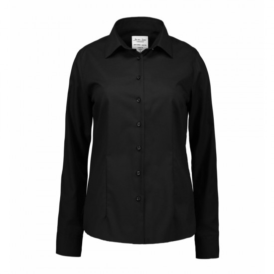 Сорочка жіноча Seven Seas Fine Twill Modern fit чорний - SS720900S