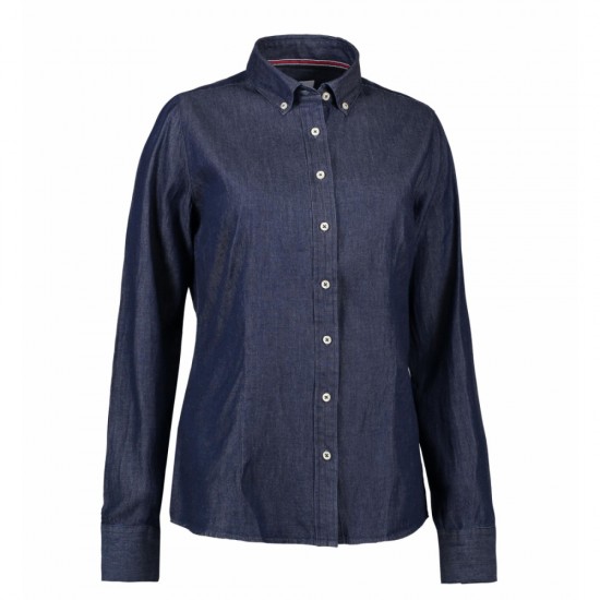 Сорочка жіноча Seven Seas Denim Modern Fit індиго - SS7707803XL