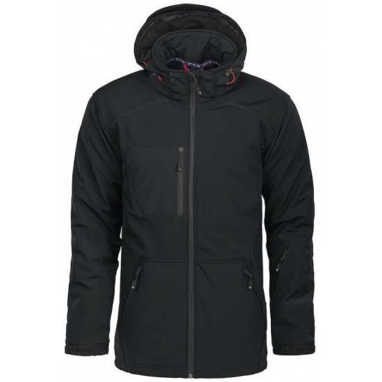 Куртка софтшел чоловіча D.A.D Mount Wall чорний - 131020990S