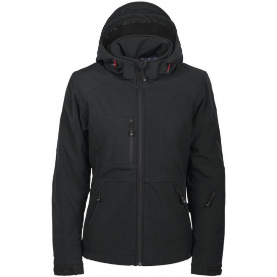 Куртка софтшелл жіноча Mount Wall lady чорний - 131021990M