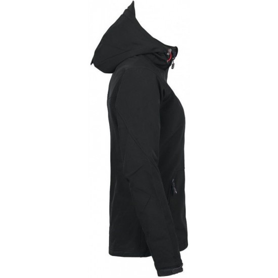 Куртка софтшелл жіноча Mount Wall lady чорний - 131021990S
