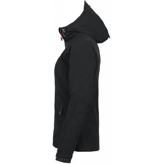 Куртка софтшелл жіноча Mount Wall lady чорний - 131021990L