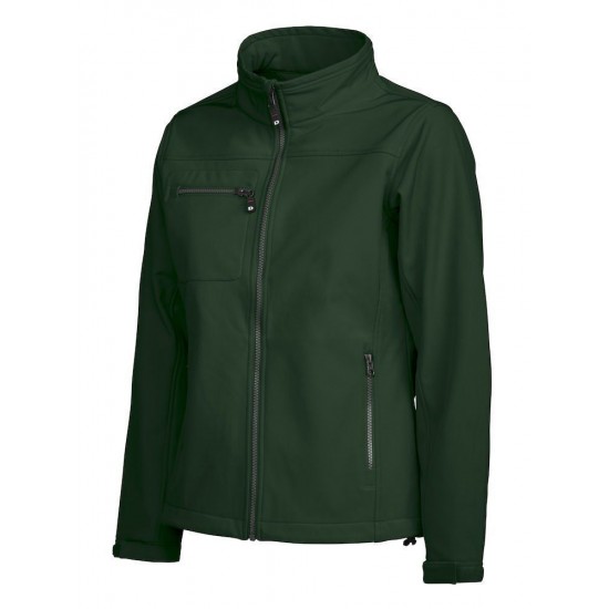 Куртка софтшелл жіноча Bayswater lady темно-зелений - 131037690XL