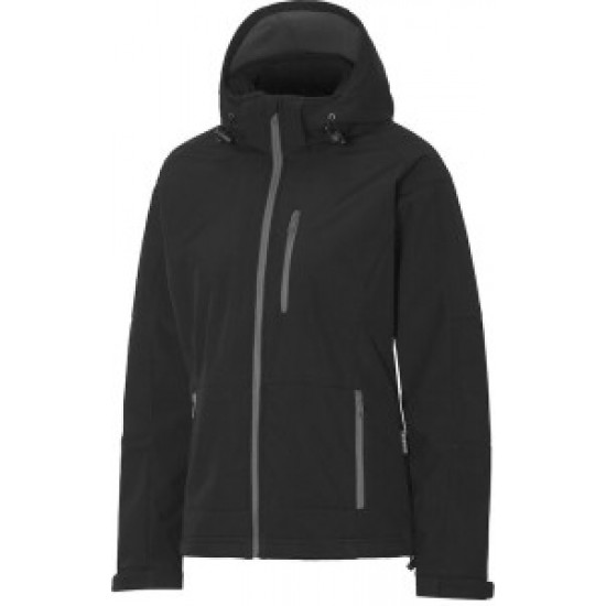 Куртка софтшелп жіноча D.A.D Tulsa Ext. чорний - 131563990S