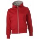Худі на блискавці жіноче D.A.D Broomhille червоний - 132004460XL