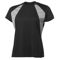Двоколірна футболка жіноча D.A.D Wickham чорний - 134019990L
