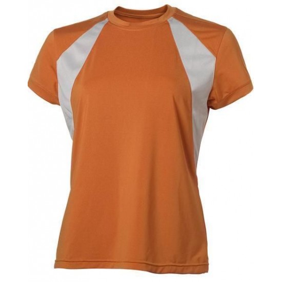 Двоколірна футболка жіноча D.A.D Wickham помаранчевий - 134019296XXL