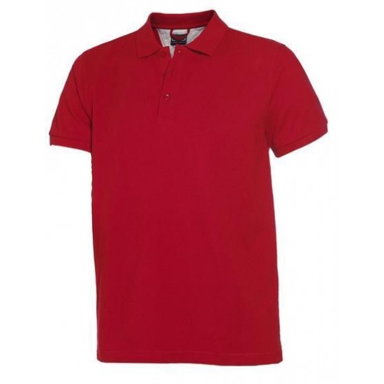 Футболка поло чоловіча D.A.D Eaton червоний - 134026460XL