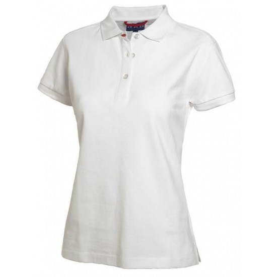 Футболка поло жіноча D.A.D Eaton білий - 134027100XXL
