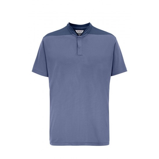 Футболка поло чоловіча D.A.D Bendigo пиловий синій - 134046388L