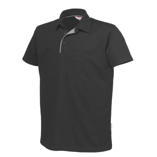 Футболка поло чоловіча D.A.D Shepparton чорний - 134052990S