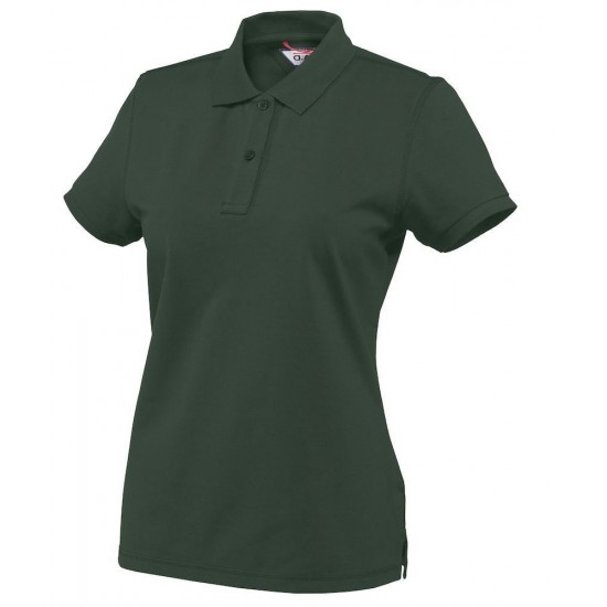 Футболка поло жіноча D.A.D Parkes темно-зелений - 134055690S