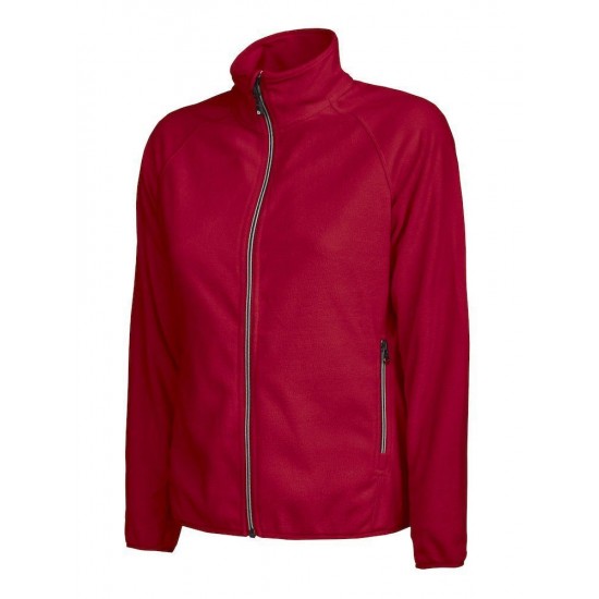 Куртка флісова жіноча Melton lady Full Zip червоний - 139041460M