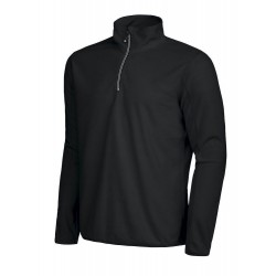 Куртка флісова чоловіча D.A.D Melton Half Zip чорний - 139044990L