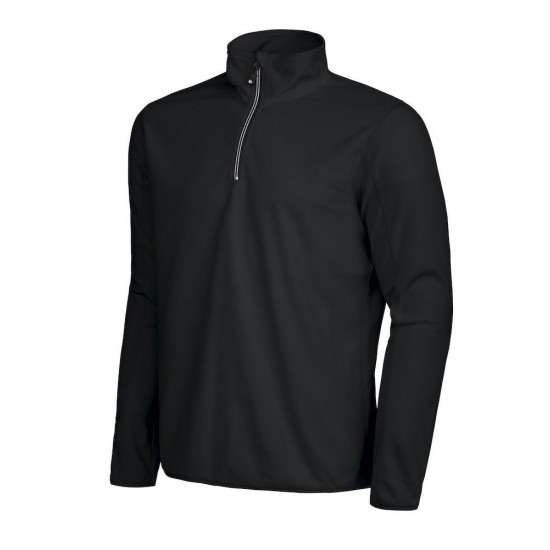 Куртка флісова чоловіча Melton Half Zip чорний - 139044990L