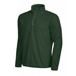 Куртка флісова чоловіча D.A.D Melton Half Zip темно-зелений - 139044690L