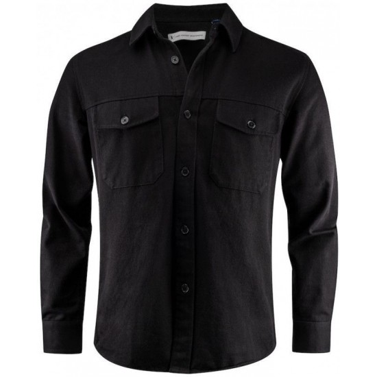 Сорочка James Harvest Highwoods чорний - 2111040900M